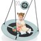 40 Inches Saucer Tree Swing with Adjustable Hanging Ropes and 900D Oxford Fabric